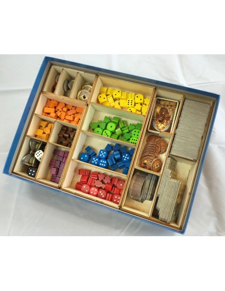 Geekmod - Drewniany insert pasujący do gry Marco Polo Inserty i organizery GeekMod Geekmod - Drewniany insert pasujący do gry Marco Polo Inserty i organizery GeekMod