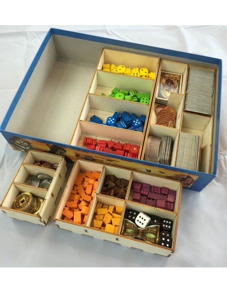 Geekmod - Drewniany insert pasujący do gry Marco Polo Inserty i organizery GeekMod Geekmod - Drewniany insert pasujący do gry Marco Polo Inserty i organizery GeekMod