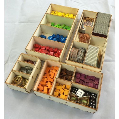 Geekmod - Drewniany insert pasujący do gry Marco Polo Inserty i organizery GeekMod Geekmod - Drewniany insert pasujący do gry Marco Polo Inserty i organizery GeekMod