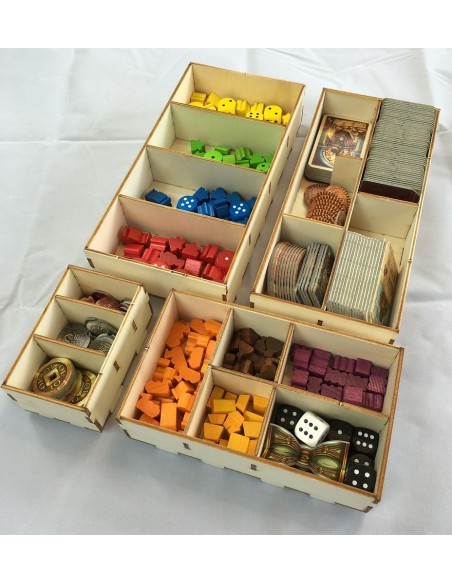 Geekmod - Drewniany insert pasujący do gry Marco Polo Inserty i organizery GeekMod Geekmod - Drewniany insert pasujący do gry Marco Polo Inserty i organizery GeekMod