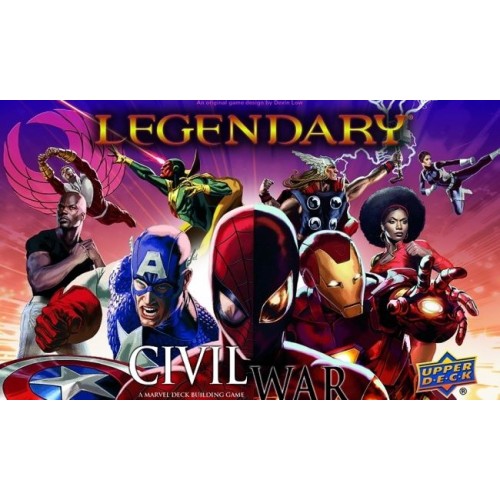 Legendary: A Marvel Deck Building Game - Civil War Expansion Pozostałe gry Upper Deck Entertainment