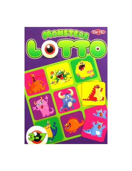 Lotto: Potwory Dla dzieci Tactic