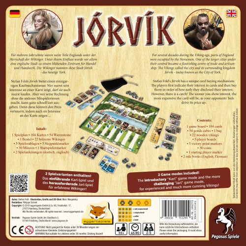 Jórvik Black Friday Pegasus Spiele