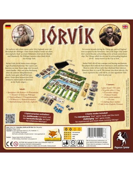 Jórvik Black Friday Pegasus Spiele
