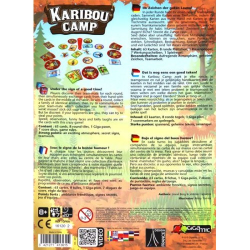 Karibou Cam Dla dzieci Gigamic