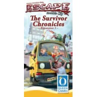 Escape: Zombie City - Expansion 1 - The Survivor Chronicles Dodatki do Gier Planszowych Queen Games