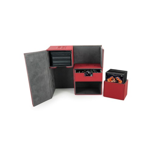 UG Pudełko Twin Flip'n'Tray 160+ XenoSkin czerwone Ultimate Guard Ultimate Guard