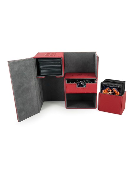 UG Pudełko Twin Flip'n'Tray 160+ XenoSkin czerwone Ultimate Guard Ultimate Guard