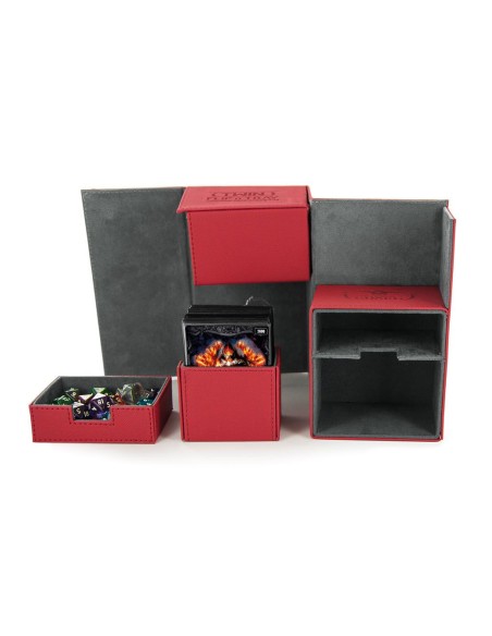 UG Pudełko Twin Flip'n'Tray 160+ XenoSkin czerwone Ultimate Guard Ultimate Guard