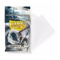 Dragon Shield Standard Perfect Fit Sleeves - Clear/Clear (100 Sleeves) Do gier karcianych Arcane Tinmen