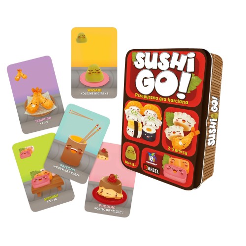 Sushi Go! (edycja polska) Karciane Rebel