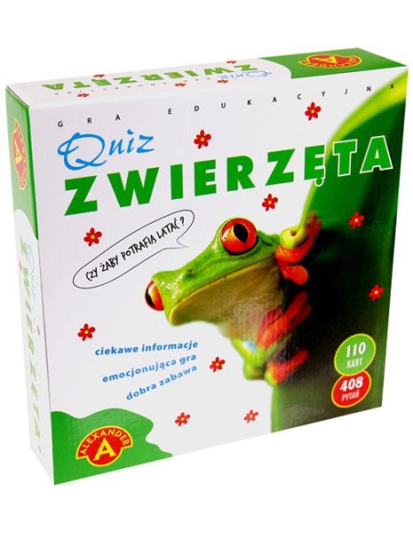Quiz Zwierzęta - WIELKI Dla dzieci Alexander Quiz Zwierzęta - WIELKI Dla dzieci Alexander
