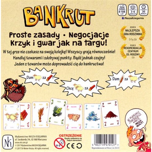 Bankrut Karciane Nasza Księgarnia