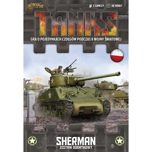 Tanks: USA - Sherman - Zestaw Dodatkowy Tanks Gale Force Nine