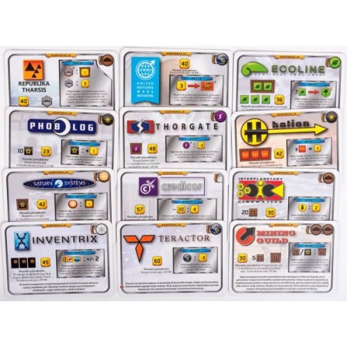 Terraformacja Marsa (edycja gra roku) Strategiczne Rebel