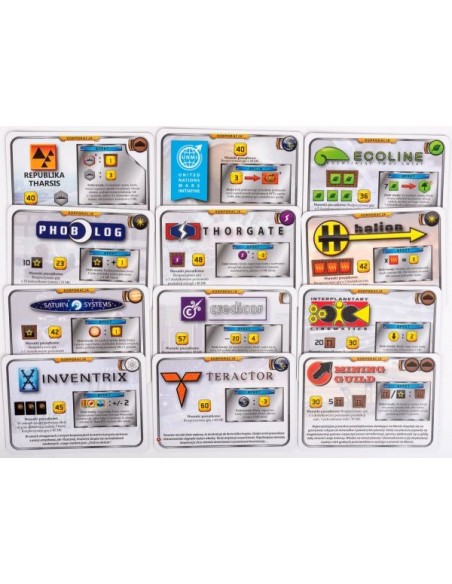 Terraformacja Marsa (edycja gra roku) Strategiczne Rebel