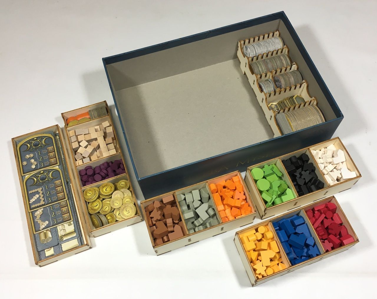 GeekMod - Drewniany insert pasujący do gry Terra Mystica