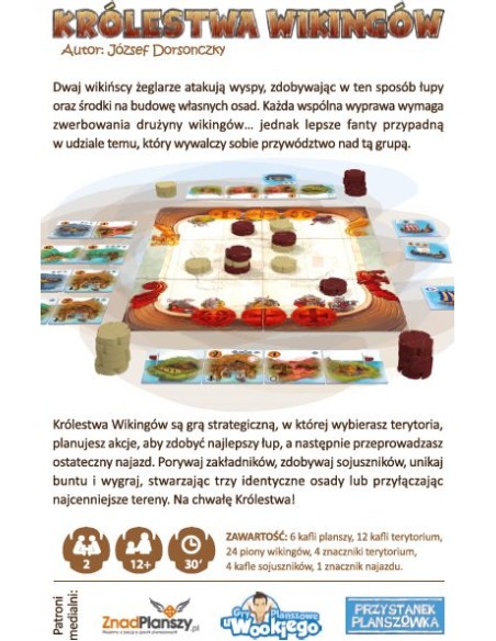 Królestwa Wikingów Dla dwojga Fullcap Games