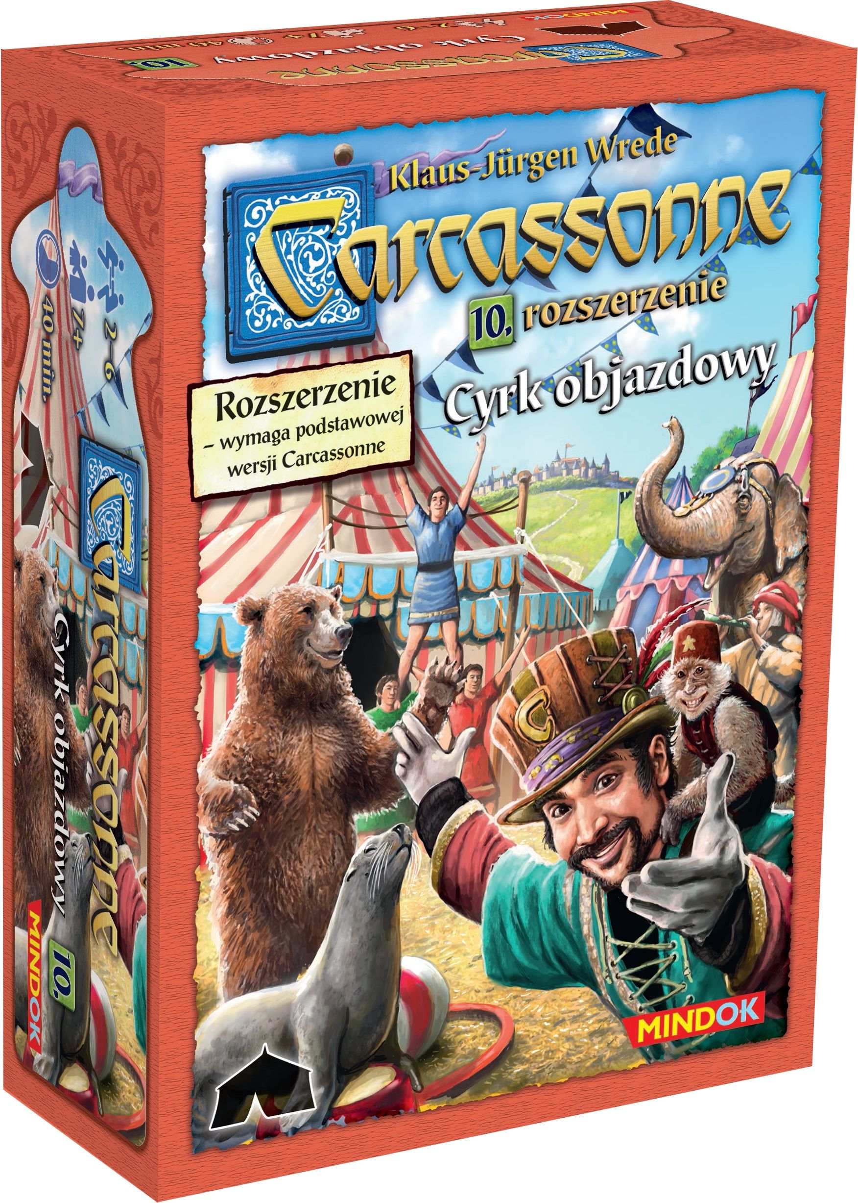 Carcassonne: Cyrk Objazdowy (druga edycja polska)