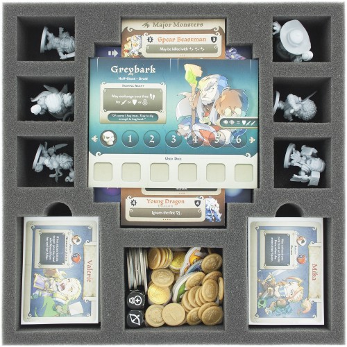 Gąbka do Masmorra: Dungeons of Arcadia - heroes and cards Masmorra  Feldherr