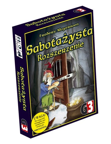 Sabotażysta rozszerzenie Pozostałe gry G3
