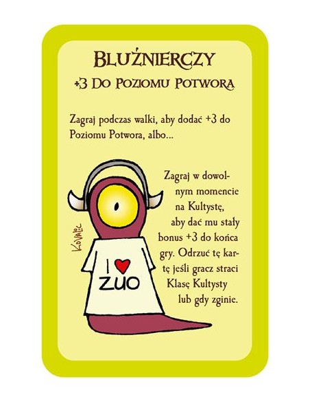 Munchkin Cthulhu Munchkin Black Monk