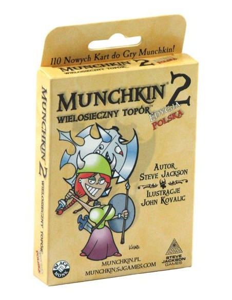 Munchkin 2 - Wielosieczny Topór Munchkin Black Monk