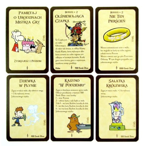 Munchkin 3 - Kardynalne Błędy Munchkin Black Monk Munchkin 3 - Kardynalne Błędy Munchkin Black Monk