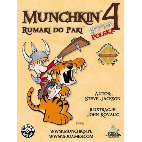 Munchkin 4 - Rumaki Do Paki Munchkin Black Monk