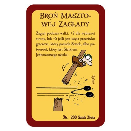 Munchkin z Karaibów 2 - Bryknij Rekinka Munchkin Black Monk