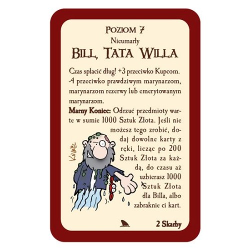 Munchkin z Karaibów 2 - Bryknij Rekinka Munchkin Black Monk