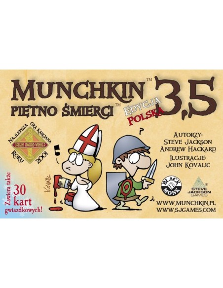 Munchkin 3,5 - Piętno Śmierci Munchkin Black Monk