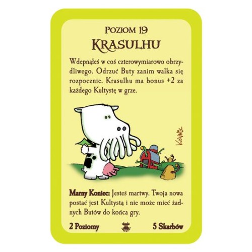 Munchkin Cthulhu 2 - Zew Krasulhu Munchkin Black Monk