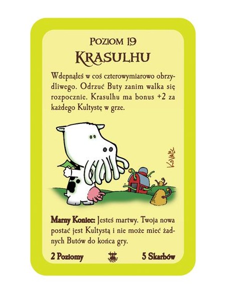 Munchkin Cthulhu 2 - Zew Krasulhu Munchkin Black Monk