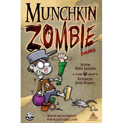 Munchkin Zombie (edycja polska) Munchkin Black Monk