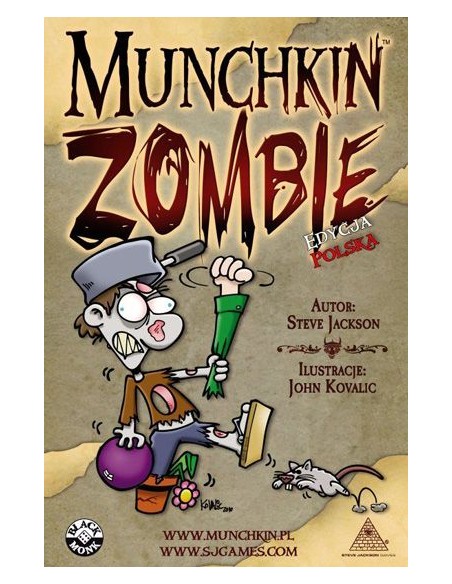 Munchkin Zombie (edycja polska) Munchkin Black Monk