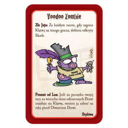 Munchkin Zombie (edycja polska) Munchkin Black Monk