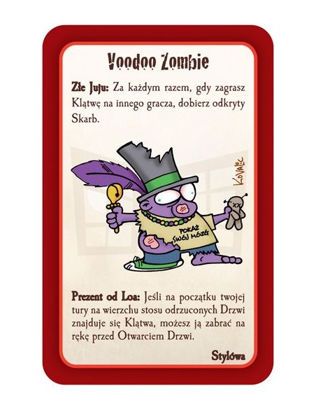 Munchkin Zombie (edycja polska) Munchkin Black Monk
