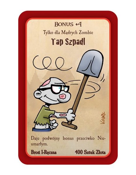 Munchkin Zombie (edycja polska) Munchkin Black Monk