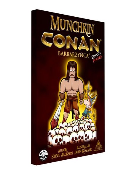 Munchkin Conan Barbarzyńca Munchkin Black Monk