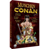 Munchkin Conan- gra podstawowa Karciane Black Monk
