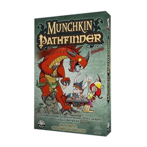 Munchkin Pathfinder (edycja polska) Munchkin Black Monk