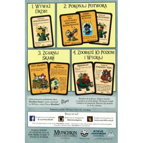 Munchkin Edycja Jubileuszowa Munchkin Black Monk