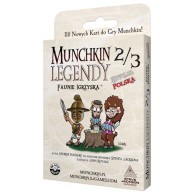 Munchkin Legendy 2/3 - Faunie Igrzyska Munchkin Black Monk