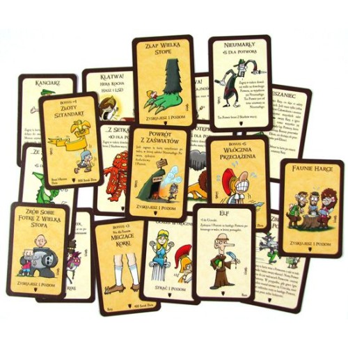 Munchkin Legendy 2/3 - Faunie Igrzyska Munchkin Black Monk