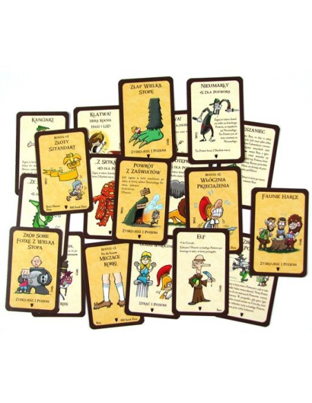 Munchkin Legendy 2/3 - Faunie Igrzyska Munchkin Black Monk