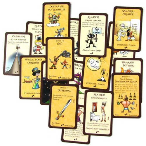 Munchkin Legendy 2/3 - Faunie Igrzyska Munchkin Black Monk