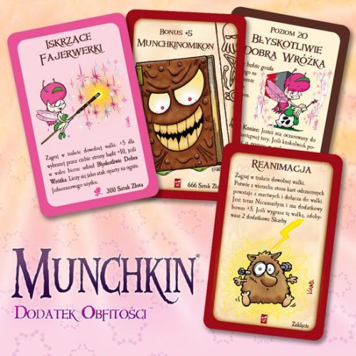 Munchkin - Dodatek Obfitości Munchkin Black Monk