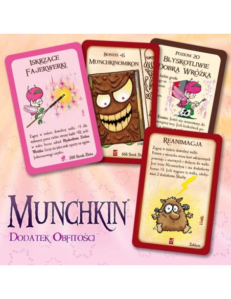 Munchkin - Dodatek Obfitości Munchkin Black Monk