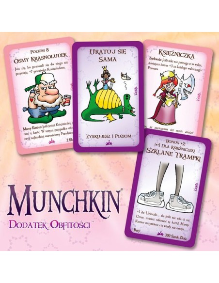 Munchkin - Dodatek Obfitości Munchkin Black Monk